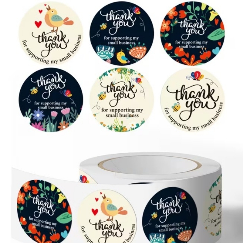 Thank You 500 Stickers